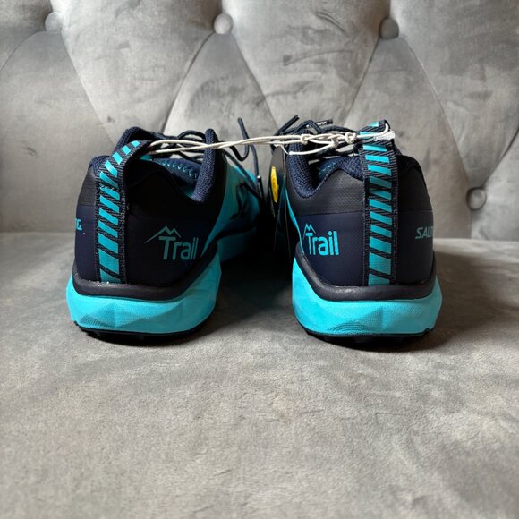 Vibram Salming Trail 6 Trail Blue Running Shoes Size 6.5 NEW - Picture 10 of 10